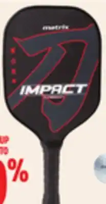 Canadian Tire Matrix impact carbon pickleball paddle offer