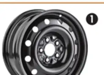 Canadian Tire Macpek x7 steel wheels. 20% lighter for improved fuel economy offer