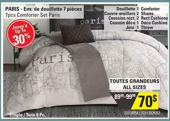 Sushi Shop 7pcs comforter set paris offer