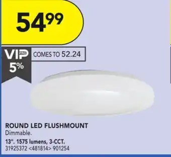 RONA Round led flushmount 13" offer