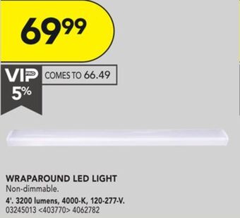 RONA Wraparound led light 4' offer
