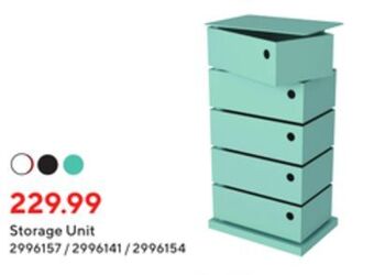 Staples Simply storage unit offer
