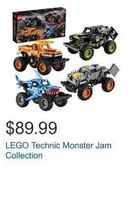 Costco Lego technic monster jam collection offer