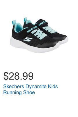 Costco Skechers dynamite kids running shoe offer
