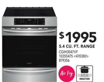 RONA Frigidaire gallery 5.4 cu. ft. range offer
