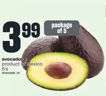 Valu-mart Avocados, 5's offer