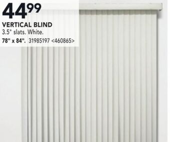 RONA Vertical blind 78" x 84" offer