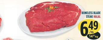 Marché Adonis Boneless blade steak offer