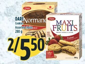 Marché Adonis Dare cookies offer