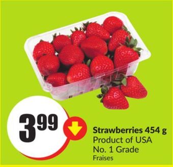 FreshCo Strawberries 454 g product of usa no. 1 grade offer