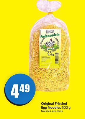 FreshCo Original frischei egg noodles 500 g offer