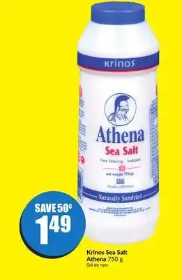 FreshCo Krinos sea salt athena 750 g offer