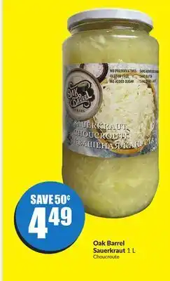 FreshCo Oak barrel sauerkraut 1 l offer