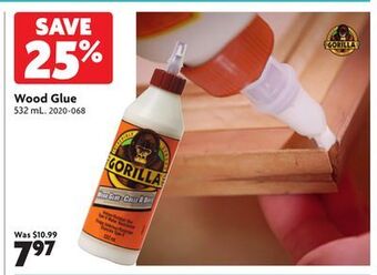 Home Hardware Wood glue offer