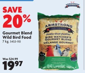 Home Hardware Gourmet blend wild bird seed offer