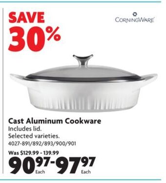 Home Hardware Cast aluminum cookware offer