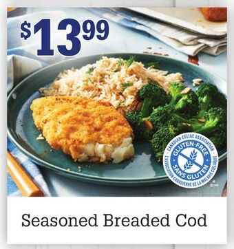 M & M Food Market Seasoned breaded cod offer