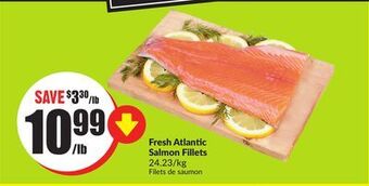 Chalo FreshCo Fresh atlantic salmon fillets 24.23/kg offer