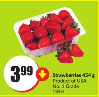 Chalo FreshCo Strawberries 454 g product of usa no. 1 grade offer