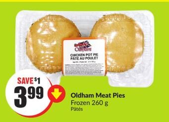 Chalo FreshCo Oldham meat pies frozen 260 g offer