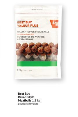 Chalo FreshCo Best buy italian-style meatballs 1.2 kg offer