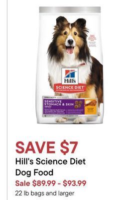Petvalu Hill's science diet dog food offer
