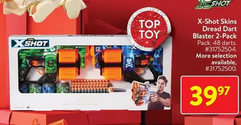 Walmart X-shot skins dread dart blaster offer