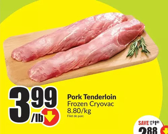 FreshCo Pork tenderloin offer