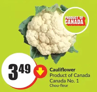 FreshCo Cauliflower offer