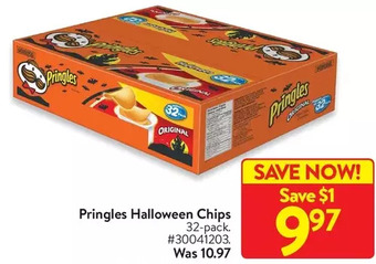 Walmart Pringles halloween chips offer