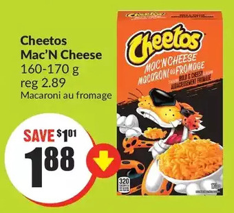 FreshCo Cheetos mac'n cheese offer