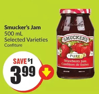 FreshCo Smucker's jam offer
