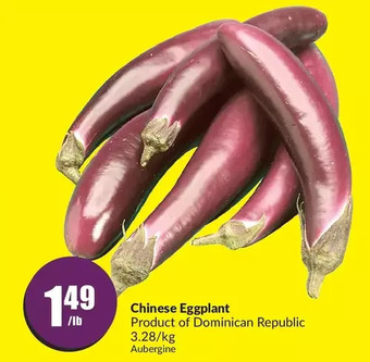 FreshCo Chinese eggplant offer