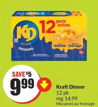 FreshCo Kraft dinner offer
