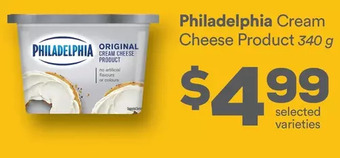 FreshCo Philadelphia cream cheese product offer
