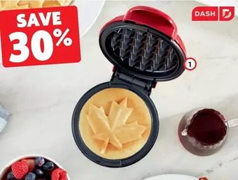 Home Hardware Mini waffle makers: maple leaf offer