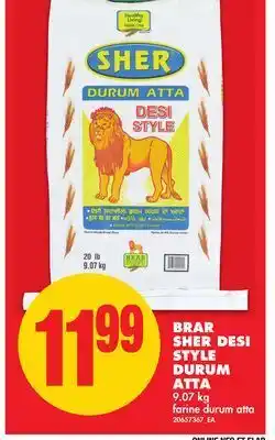 No Frills Brar sher desi style durum atta offer