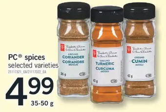 Fortinos Pc spices offer