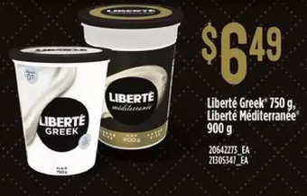 Independent Grocer Liberte greek offer