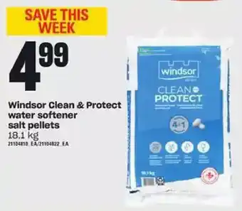 Zehrs Markets Windsor clean & protect water softener salt pellets offer