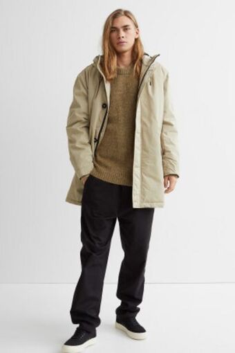 H&M Water-repellent parka offer