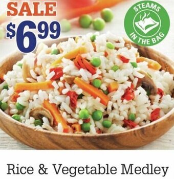 M & M Food Market Rice & Vegetable Medley offer