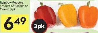 Foodland Rainbow Peppers offer