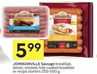 Foodland Johnsonville Sausage 250-500g offer