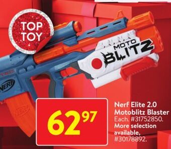 Walmart Nerf elite 2.0 motoblitz blaster offer