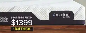 Leon's Icomfort by serta mattresses offer