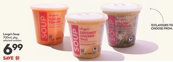 Longo's Longo's soup offer