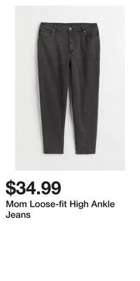 H&M Mom loose-fit high ankle jeans offer