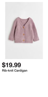 H&M Rib-knit cardigan offer