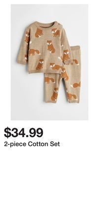 H&M 2-piece cotton set offer